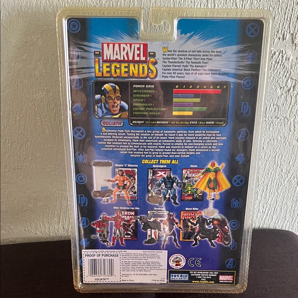 #0823+ Marvel AVENGERS Series VII LEGENDS - Picture 3 of 10